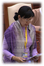 ကျန်းမာရေးဝန်ကြီးဌာန၊ ဒုတိယဝန်ကြီး ဒေါ်သိန်းသိန်းဌေး 