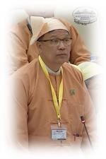 ဆက်သွယ်ရေးဝန်ကြီးဌာန၊ ပြည်ထောင်စုဝန်ကြီး ဦးသန့်စင်မောင်