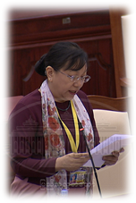 အမျိုးသားစီမံကိန်းနှင့် စီးပွားရေးဖွံ့ဖြိုးတိုးတက်မှု ဝန်ကြီးဌာန၊ ဒုတိယဝန်ကြီး ဒေါက်တာဒေါ်ခင်စန်းရီ 