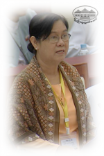 အမျိုးသားစီမံကိန်းနှင်‌့ စီးပွားရေးဖွံ့ဖြိုးတိုးတက်ရေး ဝန်ကြီးဌာန၊ ဒုတိယဝန်ကြီး ဒေါ်လဲ့လဲ့သိန်း