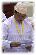 လျှပ်စစ်စွမ်းအားဝန်ကြီးဌာန၊ ဒုတိယဝန်ကြီး ဦးအောင်သန်းဦး