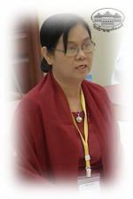 အမျိုးသား စီးပွားရေးဖွံ့ဖြိုးတိုးတက်မှုဝန်ကြီးဌာန၊ ဒုတိယဝန်ကြီး ဒေါ်လဲ့လဲ့သိန်း