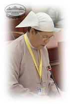 အလုပ်သမား၊ လူဝင်မှုကြီးကြပ်ရေးပြည်ထောင်စုဝန်ကြီး ဦးသိန်းဆွေ