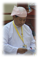 ပြည်ထောင်စုရာထူးဝန်အဖွဲ့ ဥက္ကဋ္ဌ၊ ဦးကျော်သူ