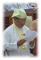 ပြည်ထောင်စုရွေးကောက်ပွဲကော်မရှင်၊ ဥက္ကဋ္ဌ၊ ဦးတင်အေး