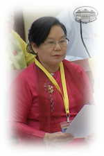 မြန်မာနိုင်ငံတော်ဗဟိုဘဏ်၊ ဒုတိယဥက္ကဋ္ဌ ဒေါ်ခင်စောဦး