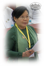 မြန်မာနိုင်ငံတော်ဗဟိုဘဏ်၊ ဒုတိယဥက္ကဋ္ဌ ဒေါ်ခင်စောဦး