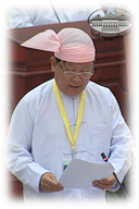 နိုင်ငံတော်သမ္မတရုံးဝန်ကြီးဌာန-၄၊ ဒုတိယဝန်ကြီး ဦးအောင်သိမ်း